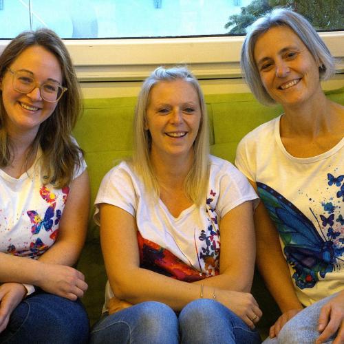 Mitarbeiter Schmetterlingsgruppe